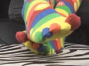 AngelKissedFeet - Striped Socks 