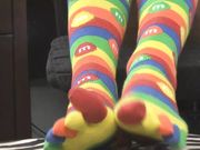 AngelKissedFeet - Striped Socks 