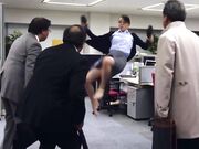 JAPANESE OFFICE GIRL STINKY NYLON FEET