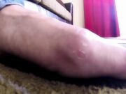 Trapped Between Her Toes