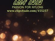 Anal Dildo and Nylons Stockings POV