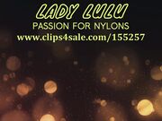 Anal Dildo and Nylons Stockings POV