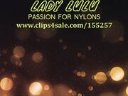 Dildo Footjob Red Nylons