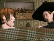 Anime and Video Games Footjob Compilation